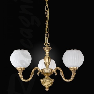 Candelabru din alama cu 3 brate design italian 9350 204786 universul-luminii.ro