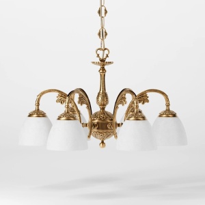 Candelabru din alama stil Art Nouveau Beatrice