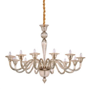 Candelabru elegant cu 12 brate BRIGITTA SP12 AMBRA 199405 IDL