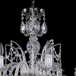 Candelabru elegant cu 5 brate Cristal Bohemia Exclusive ALMA V. CE 53436 universul-luminii.ro