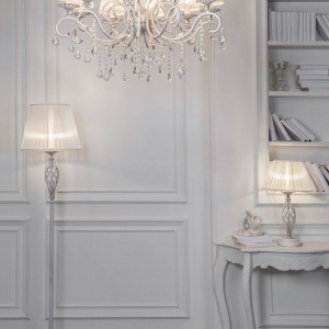 Candelabru elegant design clasic cu 10 brate Grace MYARM247-10-G 175436 universul-luminii.ro