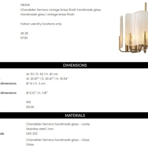 Candelabru, Lustra deosebita LUX design modern Serrano 235986 universul-luminii.ro