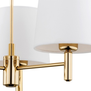 Candelabru modern design elegant PONTE 3L crem 102886 universul-luminii.ro