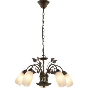 Candelabru rustic metal ruginiu VENEZIA