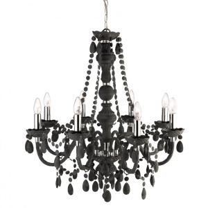 Candelabru stil clasic Marie Therese 8L gri inchis 8888-8GY SRT