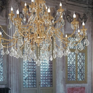 Candelabru XXL 21 brate LUX cu cristale Scholer, Ermes 144646 universul-luminii.ro