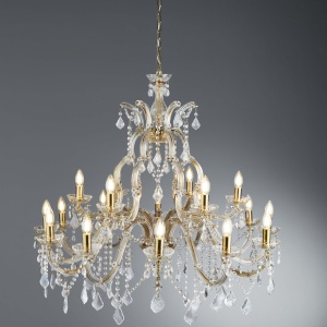 Candelabru XXL casa scarii design clasic Marie Theresea 18L 1214-18 SRT 62676 universul-luminii.ro