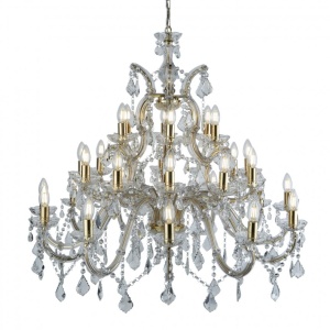 Candelabru XXL casa scarii design clasic Marie Theresea 30L 1214-30 SRT