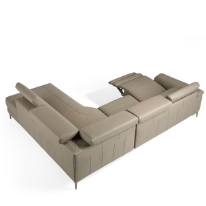 Coltar design LUX cu sezlong dreapta, functia relax Serena AC-5320-R - Img 8