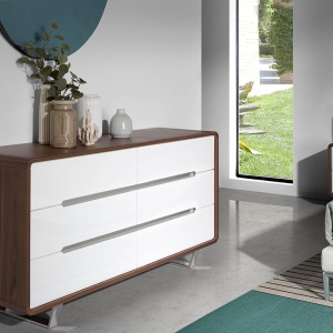 Comoda cu 6 sertare design elegant Bonni - Img 5