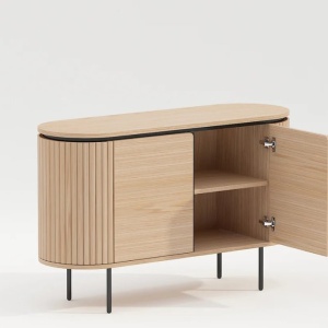 Comoda cu furnir de stejar ATELIER 120cm - Img 6