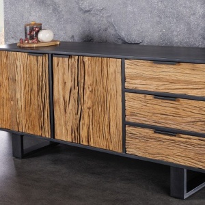 Comoda design industrial vintage Barracuda 150cm - Img 7