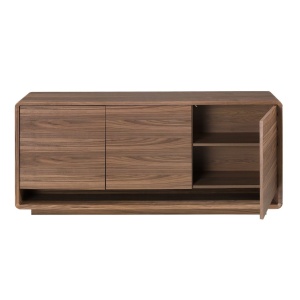 Comoda design LUX cu 3 usi Walnut - Img 6