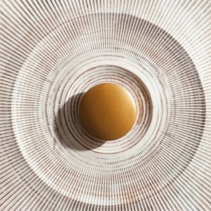 Comoda design vintage Golden Sunset 140cm alb - Img 12