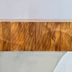 Comoda suspendata din lemn de mango Scorpion 180cm, maro A-46647 VC - Img 5