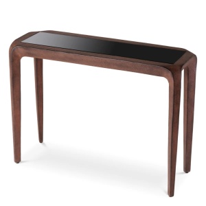 Consola LUX, Aluminiu Reciclat, Sticla Neagra, Quentin - Img 4