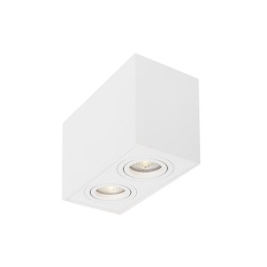 Corp aplicat cu 2 spoturi directionabile RENDE alb NVL-820602 - Img 1