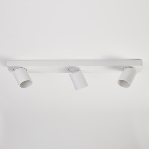 Corp aplicat cu 3 spoturi directionabile Moon 3 Bar, alb - Img 1
