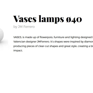 CORP DE ILUMINAT LED RGB DECORATIV VASES LAMPS 40cm 196216 universul-luminii.ro