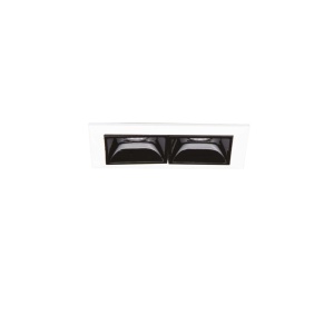 Corp incastrabil cu 2 spoturi LED Lika fi trim 06W 4000K