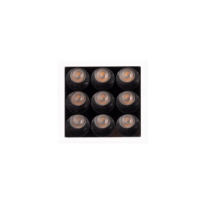 Corp incastrabil tavan fals cu 9 spoturi LED X-line