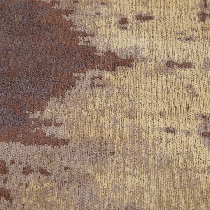 Covor tesut din fibre naturale din bumbac fin, Batik 240x160cm sand A-38259 VC - Img 3
