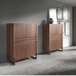 Dulap deosebit design LUX Walnut-Marble - Img 12
