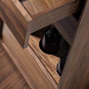Dulapior bar rotativ design LUX Walnut AC 3115-BRG3615E - Img 8