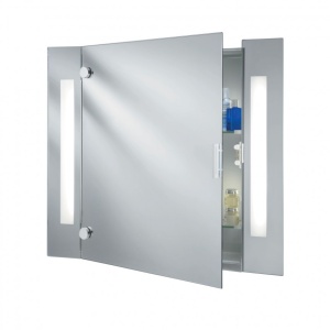 Dulapior cu oglinda cu iluminat LED pentru baie IP44 Bathroom 6560 SRT