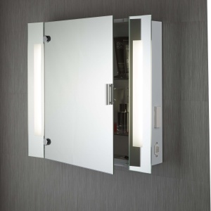 Dulapior cu oglinda cu iluminat LED pentru baie IP44 Bathroom 6560 SRT 43866 universul-luminii.ro