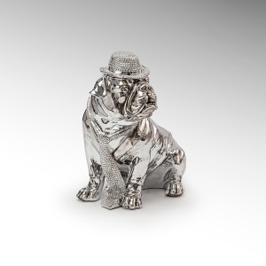 Figurina decorativa caine small size Bulldog Hat SV-841351 - Img 6