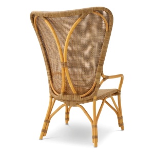 Fotoliu din ratan design LUX, Colony natur honey - Img 4