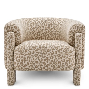 Fotoliu elegant design LUX Hazelwood, Harley leopard - Img 3