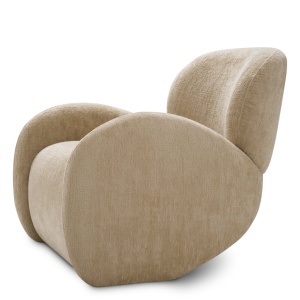 Fotoliu elegant design LUX Sylva, Avelin sand - Img 8