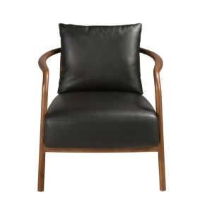 Fotoliu LUX design italian, Piele Naturala, Black - Img 4
