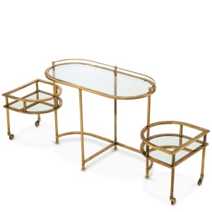 Gheridon, Masuta cu roti design LUX Lavalle - Img 4