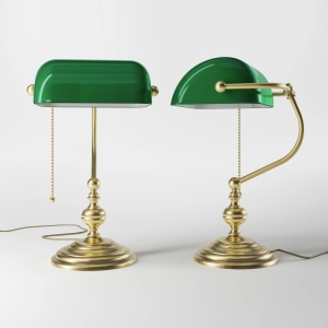 Lampa de birou din alama design clasic Banker - Img 4