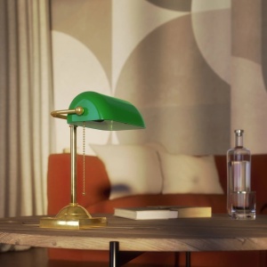 Lampa de birou din alama design clasic Banker - Img 7