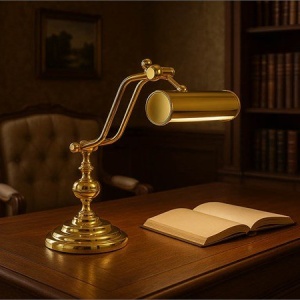 Lampa de birou din alama design clasic Study Lamp - Img 2