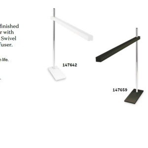 Lampa de birou LED pivotanta GRU TL NERO 93746 universul-luminii.ro