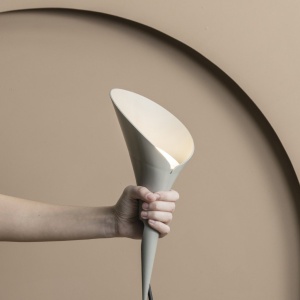 Lampa de exterior decorativa tip tarus IP44 LEAF gri 217356 universul-luminii.ro