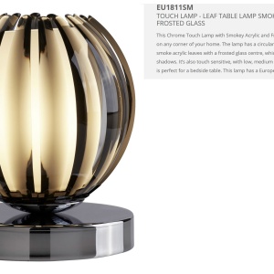 Lampa de masa cu design decorativ Claw EU1811SM SRT 44856 universul-luminii.ro