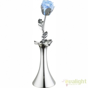 Lampa de masa decorativa, trandafir cu iluminat LED RGB JIMMY 28112 GL