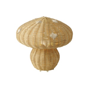 Lampa de masa design decorativ natural din ratan Allie 149666 universul-luminii.ro
