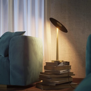 Lampa de masa design italian modern Vinyl-Inspired - Img 4