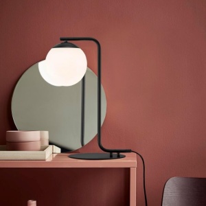Lampa de masa design nordic Grant, negru 46635003 NL 72146 universul-luminii.ro