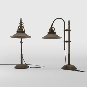 Lampa de masa stil industrial din alama personalizabila Alice - Img 4