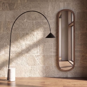 Lampa de podea arcuita design modern LUX Marble