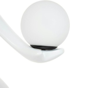 Lampa de podea decorativa cu design original cu LED RGB Balerina White 238106 universul-luminii.ro