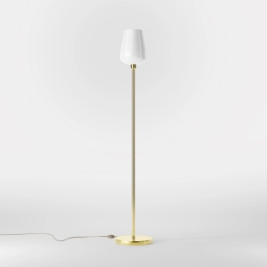 Lampa de podea design italian din alama si sticla Talis - Img 4